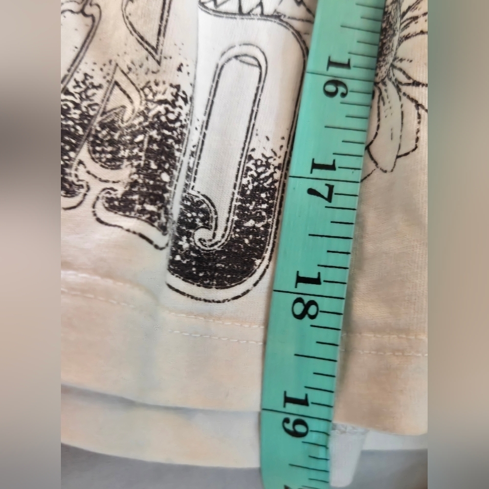 Ardene | 'Sunshine State Of Mind' Graphic Beige Tee, Size L - Picture 6 of 6